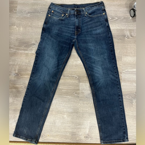 Navy Blue Levi Jeans - Picture 2 of 4
